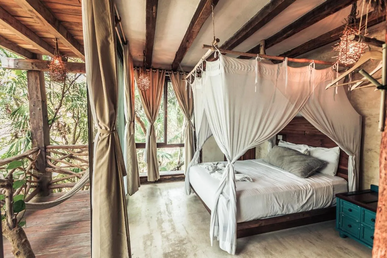 Hotel Hidden Treehouse Tulum Eco-Hotel