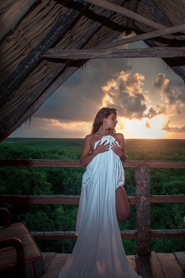 **** Hotel Hidden Treehouse Tulum Eco-Hotel Mexiko
